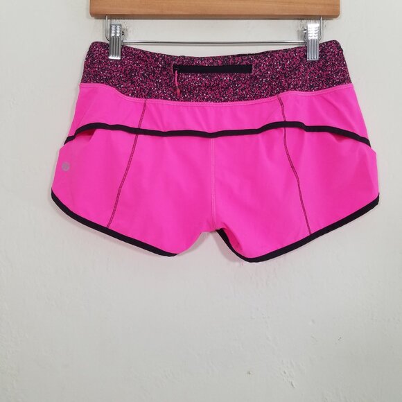 Lululemon Low Rise Speed Up Shorts Size 4 - Picture 2 of 5